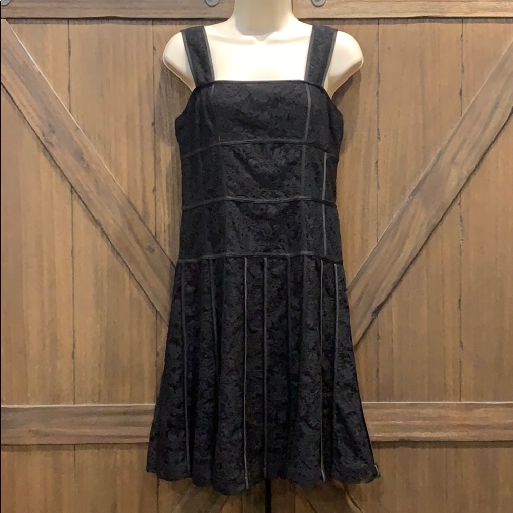 beautiful Ann Taylor sleeveless lace dress, Sz 4